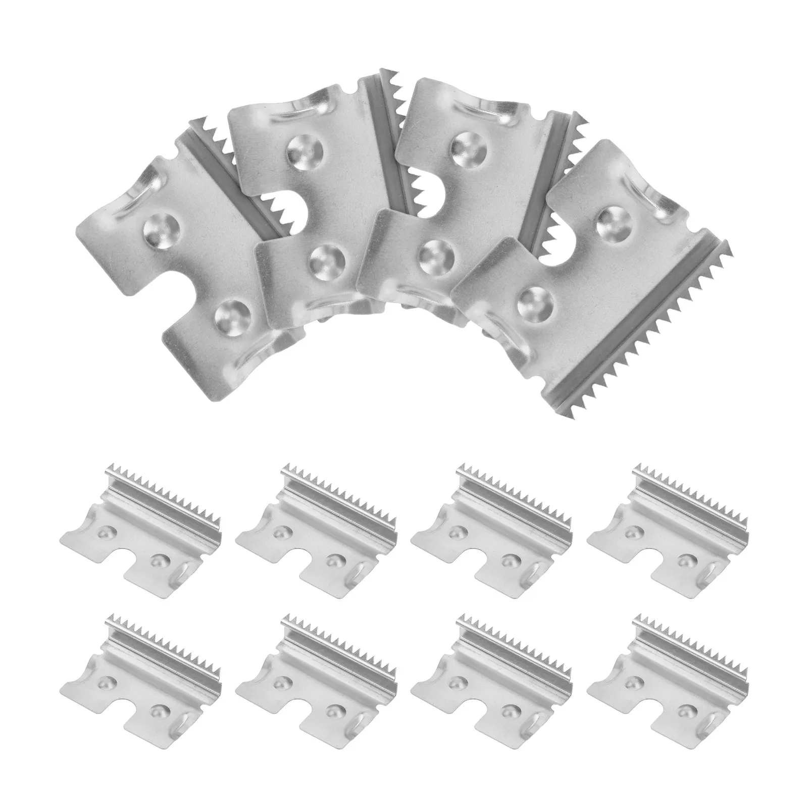 12 pcs 10 pcs Tape Cutter Replacement Blades Metal Serrated Carton Halloween Christmas New Year Home Office Desk Dispenser
