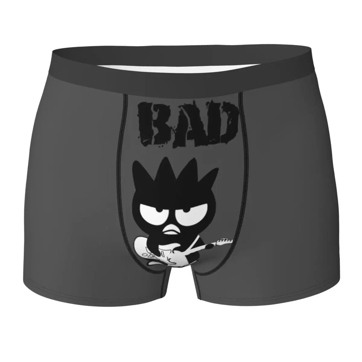 

Bad Badtz Maru Kawaii Penguin Underwear Breathable Underpants Printing Shorts Briefs For Man 3D Pouch Large Size Boxershorts