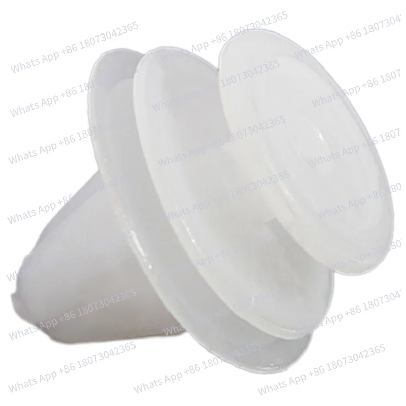 

10 крепежных зажимов для дверной панели автомобиля, белые для Peugeot 206 207 1007 307