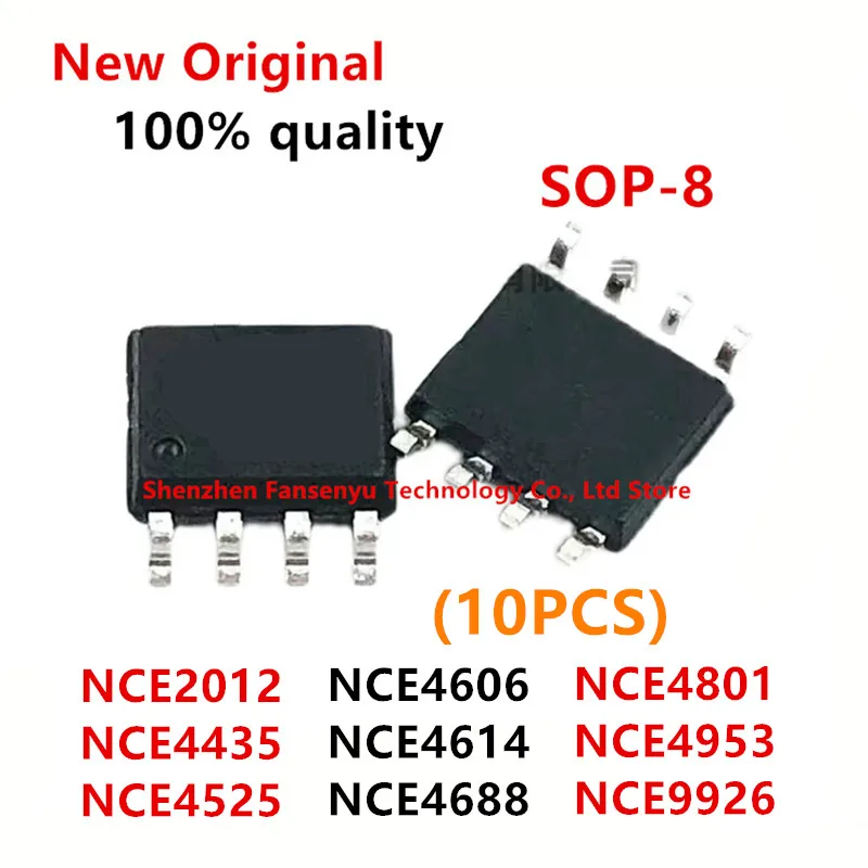 (10piece)100% New NCE2012 NCE4435 NCE4525 NCE4606 NCE4614 NCE4688 NCE4801 NCE4953 NCE9926 sop-8 Chipset