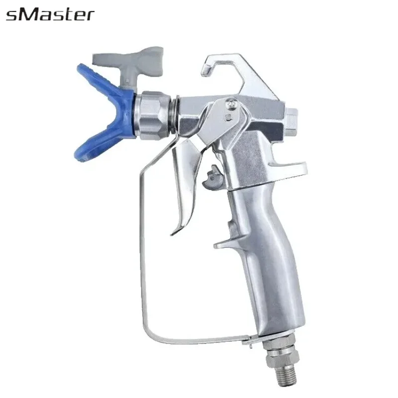 2-finger 3600Psi 24.8MP Airless Paint Sprayer Gun X-Tip 517 with Guard Filters for High Pressure Paint Spra 288420