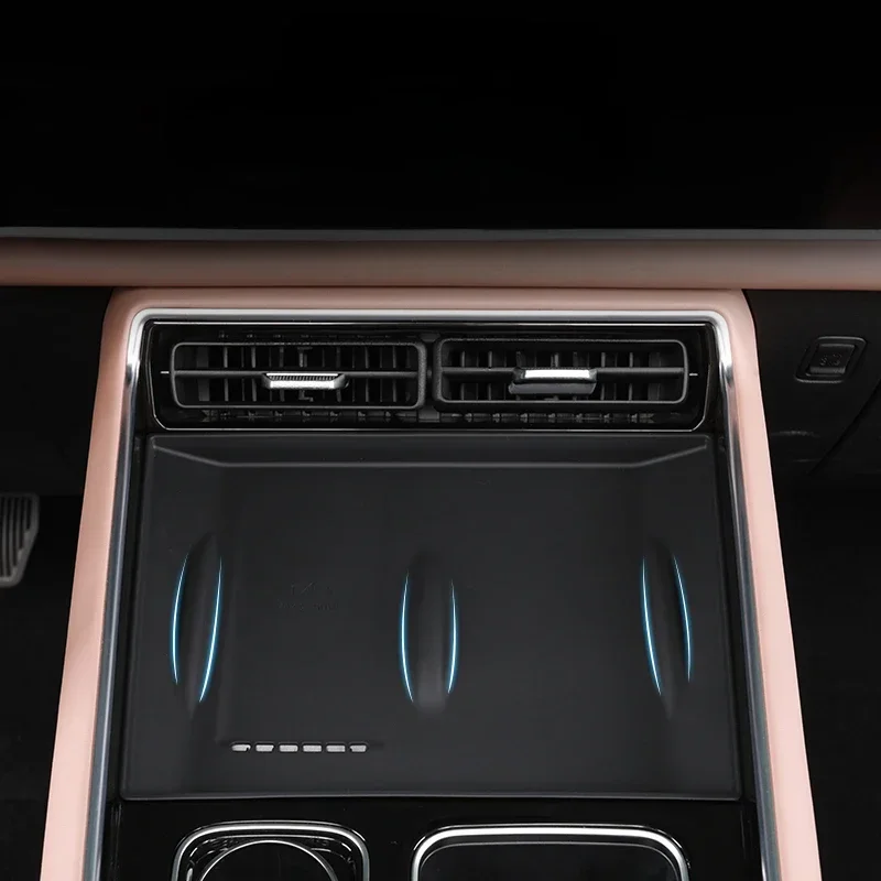 Car Central Control Wireless Charging Protection Pad Silicone Pad Protective Cover Auto Interior For Tiggo 9 Chery Tiggo 8L