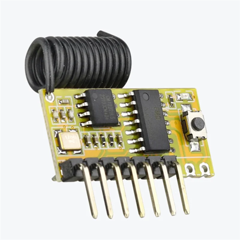 

L70A 433Mhz 8CH Superheterodyne Receiving Module Withdecoding 8-Way Control Fordoor Access Wireless Signal Receiver