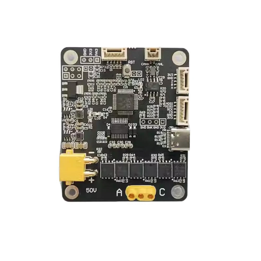 DC Brushless Motor Driver DC7-36V 5A FOC Driver Board 150W Multi-function Motor Driver Module for Hall Motor/ABZ/PTZ Motor