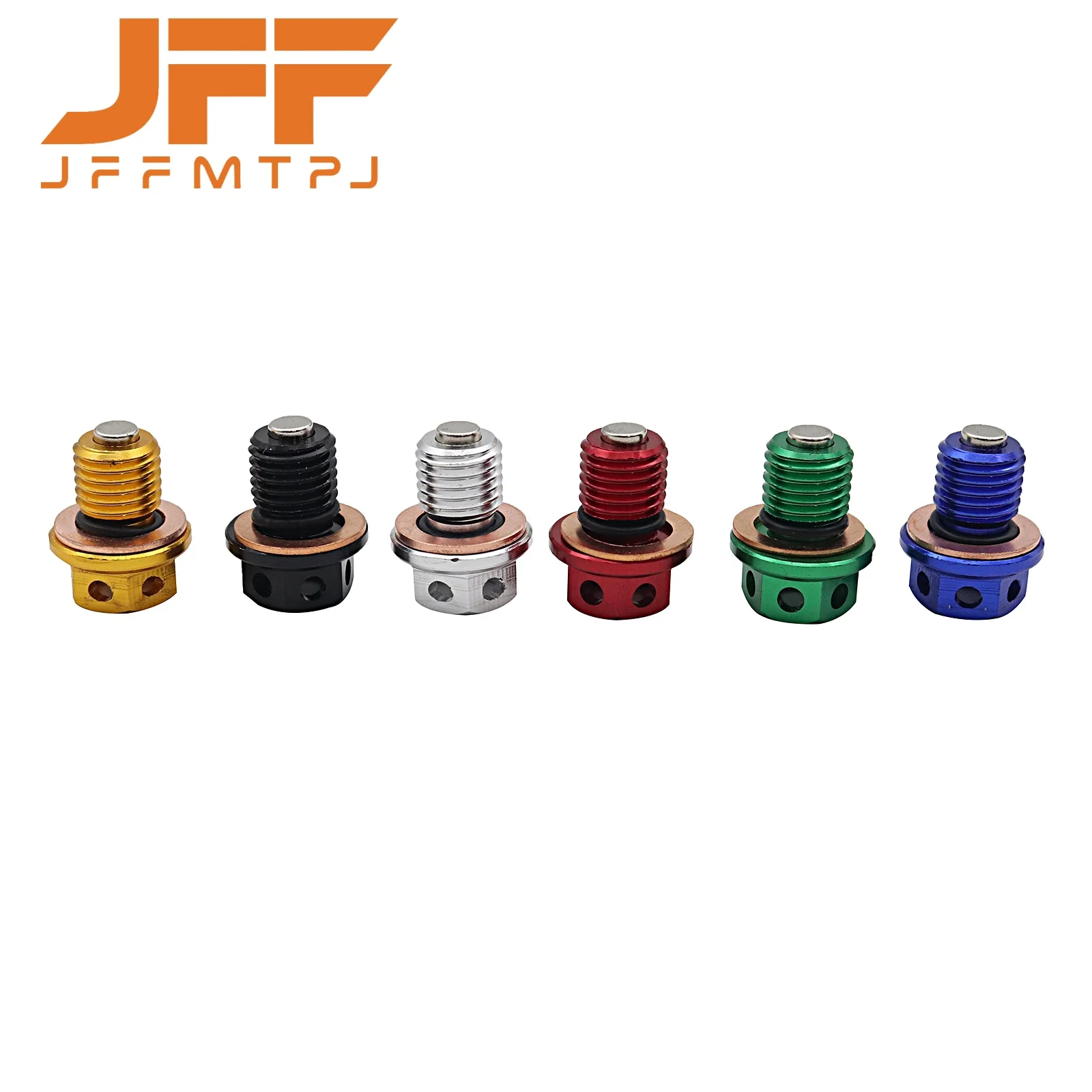 M12*1.5 CNC Engine Crankcase Magnetic Oil Drain Plug Bolt Screw Replaces  For Honda Kawasaki Yamaha Motorcycle Accessories