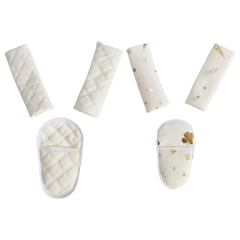 

Toddler Strollers Harness Covers Protective Crotch Pad Sleeve Soft & Comfortable Daily Use for Baby Carriage Support