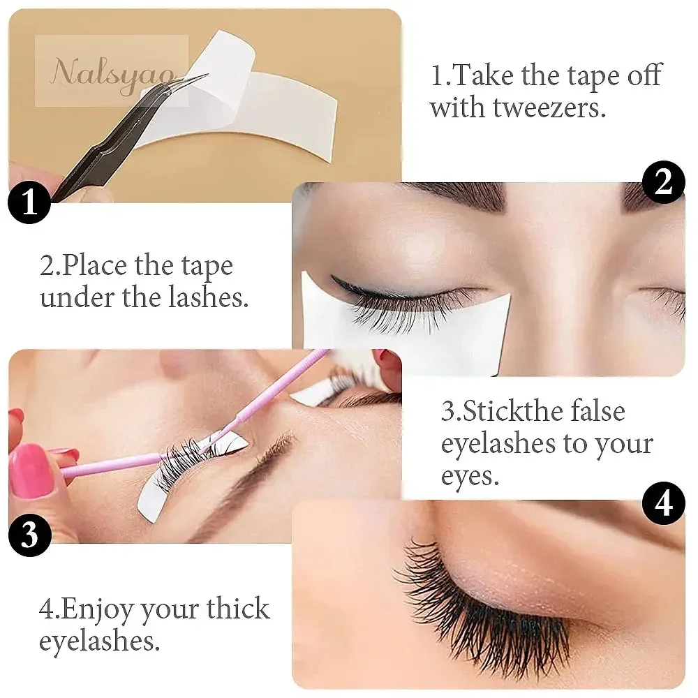 110Pcs/Roll Foam Eyelash Extension Stickers Under Eye Tapes Gel Pads Adhesive Tape Eye Patches Eyepad Makeup Accessories