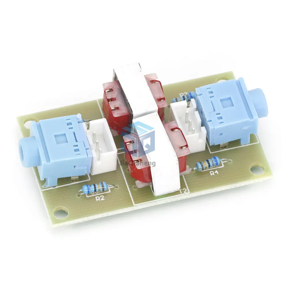 XH-M372 Stereo /Audio Isolator Vehicle Common Ground Suppression Interference Noise Isolation Module Transformer Coupler