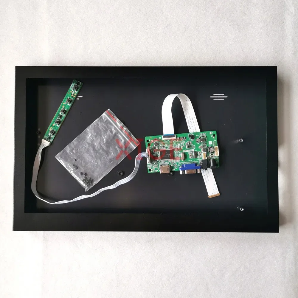 

Для B156XW04 NT156WHM HDMI-совместимый комплект «сделай сам» металлический корпус и плата контроллера драйвера 1366*768 EDP-30-контактный портативный дисплей 15,6 "VGA