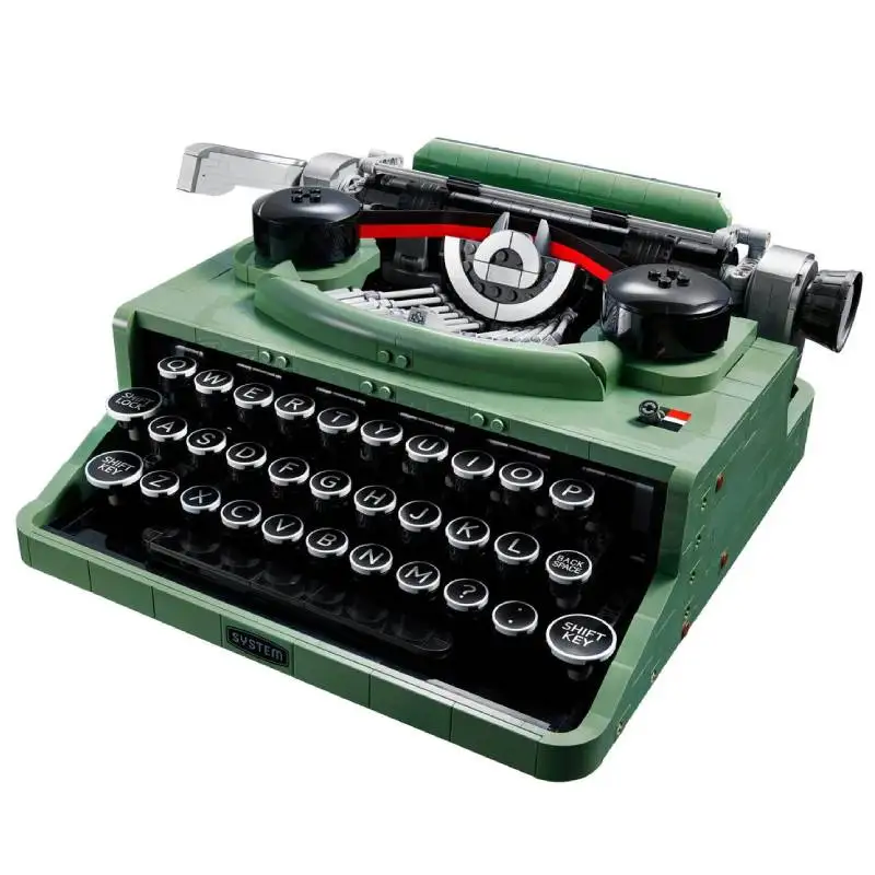 

NEW 2079pcs retro typewriter building block model 21327 assembled toy gift set for birthday and Christmas gifts Home Decoration