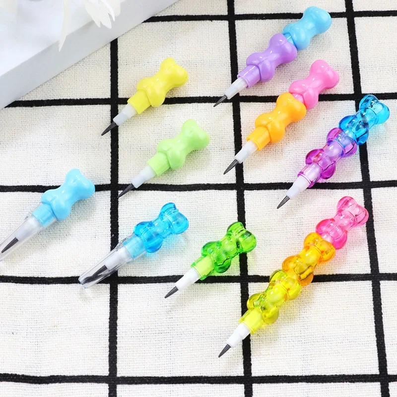 Cute Cartoon Mechanical Pencils Kawaii HB Non Sharpening Pencils Students Writing Tools Japanese Stationery Kids Gift Office