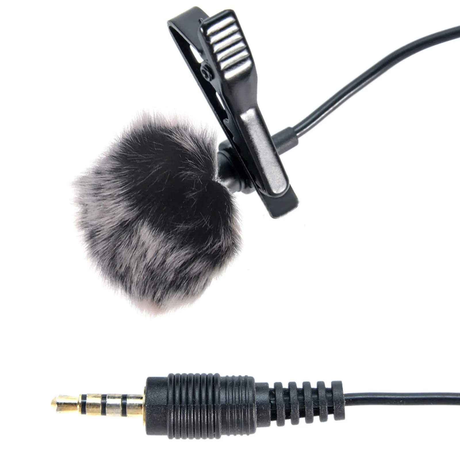 

10Pcs Lapel Microphone Wind Muff Furry Microphone Windscreen Mic Windproof Cover Noise Reduction Mic Cover Wind Screen for Mics
