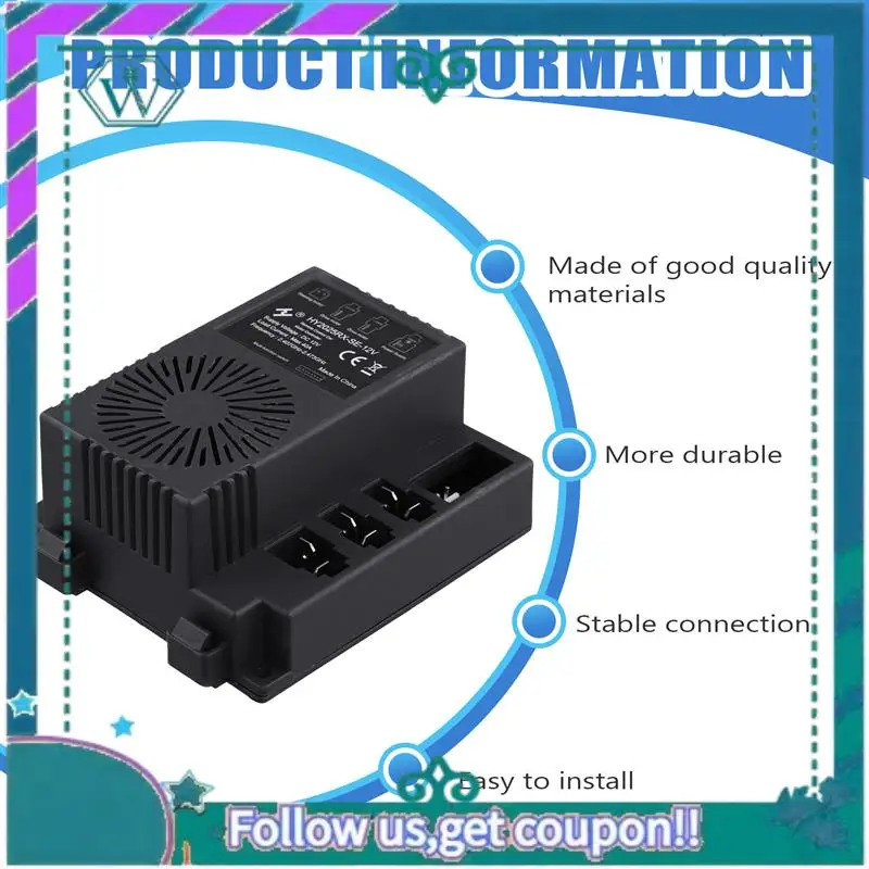 A75Q-HY2025RX-SE-12V Children's Electric Ride On Car Bluetooth Remote Receiver Motherboard For Car