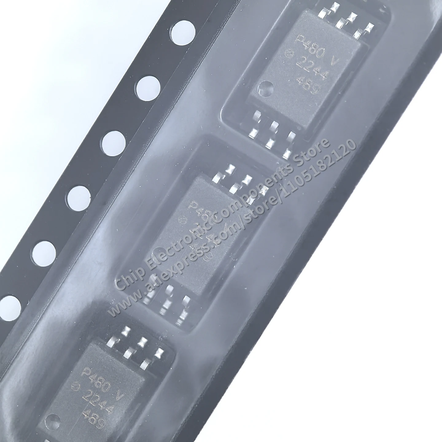 Original IC ACPL-P480-500E / ACPL-P480-560E Marcação P480 / P480V Fotoacoplador (Optoacoplador) Chip SOP-6-6.8mm Pacote