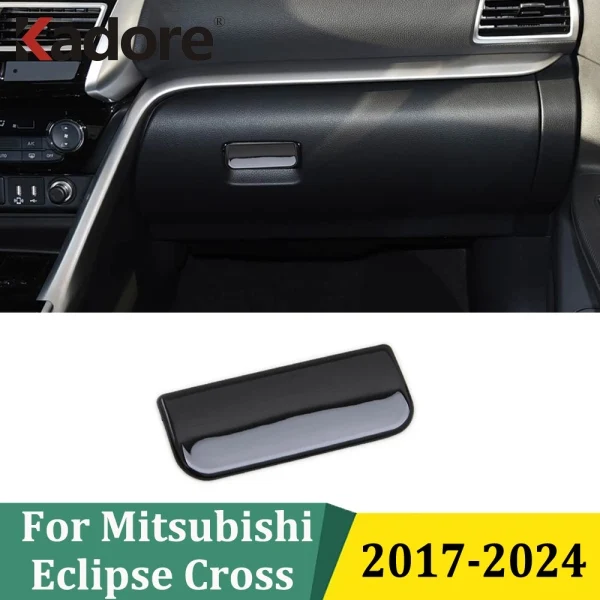 

For Mitsubishi Eclipse Cross 2017 2018 2019-2024 Glove Box Locker Door Handle Cover Trim Garnish Decoration Interior Accessories