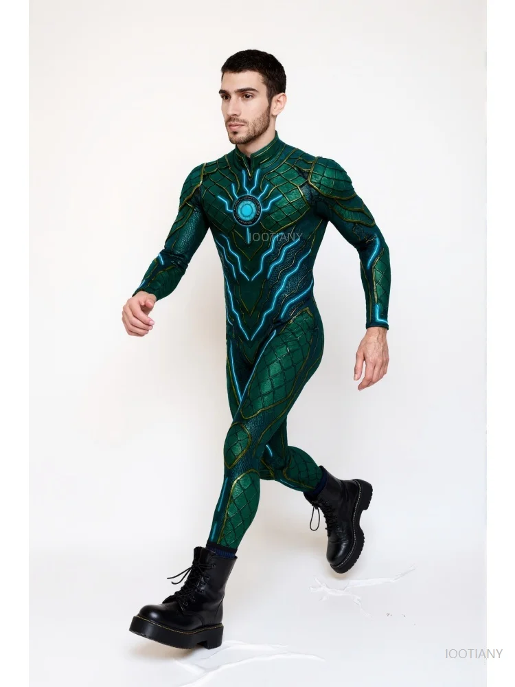 2025 الرجال كول ميكا طباعة الجوارب أنيمي الكبار دور اللعب الأبعاد الخيال العلمي ارتداءها الجوي اليوغا أداء المرحلة زي #4