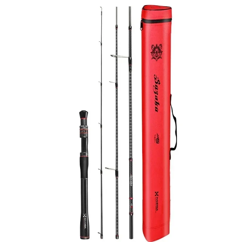 Travel Fishing Rod 1.85m-2.18m  Carbon Tape Cloth Casting Travel Rod RS Ti Alloy Guide Spinning Fishing Rods