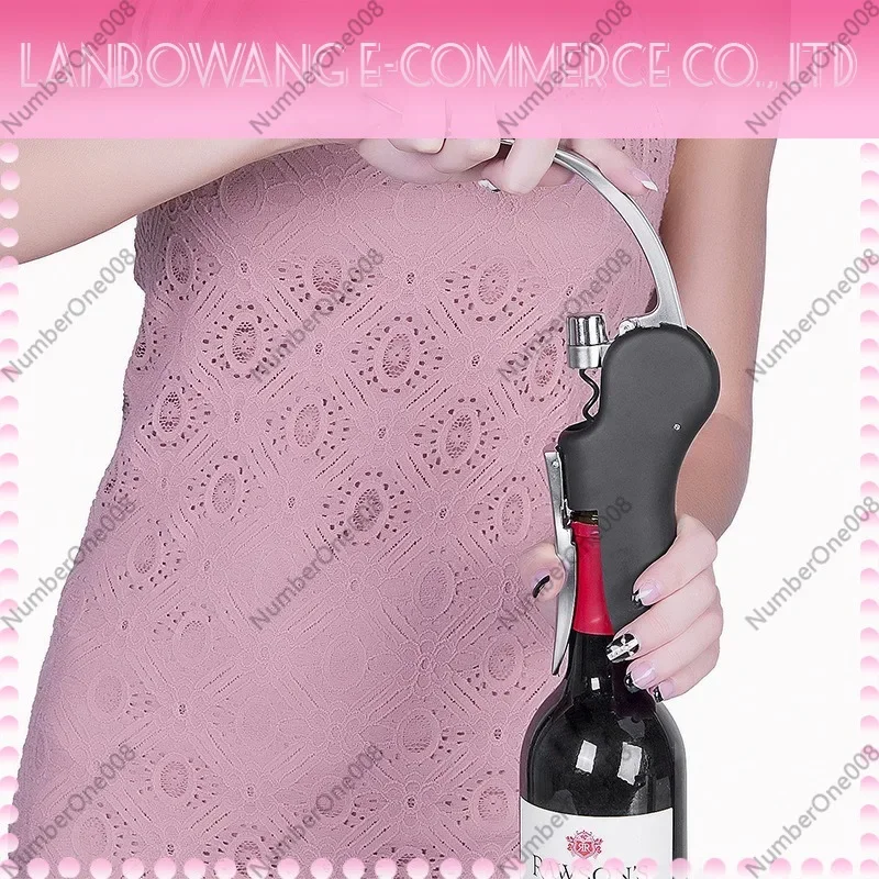 Gooseneck Fast Wine Opener Zinc Alloy Manual Corkscrew Home Bar Tool