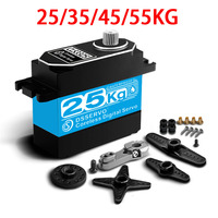 DSservo 25/35/45/55KG High Torque Full Metal Gear Waterproof Digital Servo for 1:8 1:10 Scale RC Car Robot