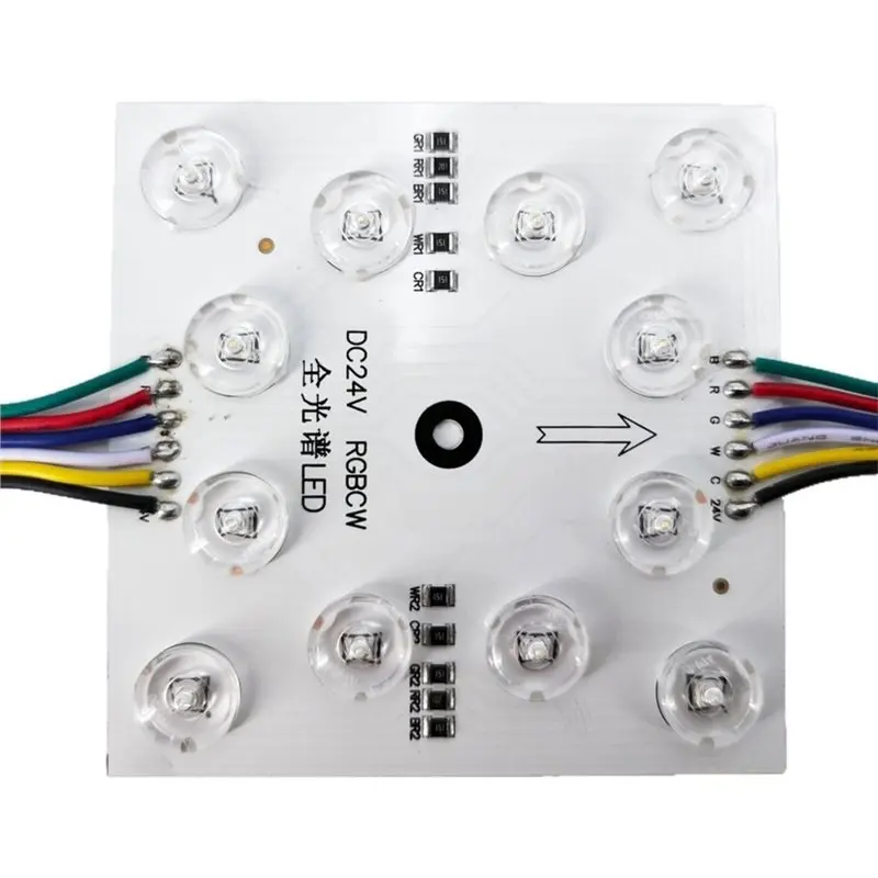 CHCH 24V RGBCW LED Block Light For Luxury Stone Background