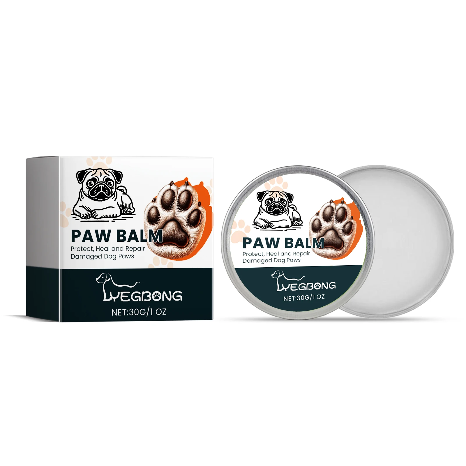 

Yegbong Pet Claw Dog Moisturizing Foot Nose Care Cream