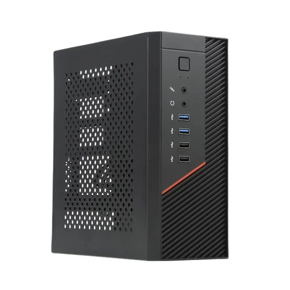 A09P 4.2L ITX Chassis A4 HTPC Portable Computer PC Support PCIe 2.5' SSD Drive Mini IPC Flex PSU Case