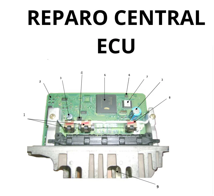 PACKAGE OF REPAIR ON ECU MODULES, LIGHT HEAVY LINE (PORTUGUESE LANGUAGE) Manual-Reparo em Modulos de Injecao Eletronica ESQUEMA