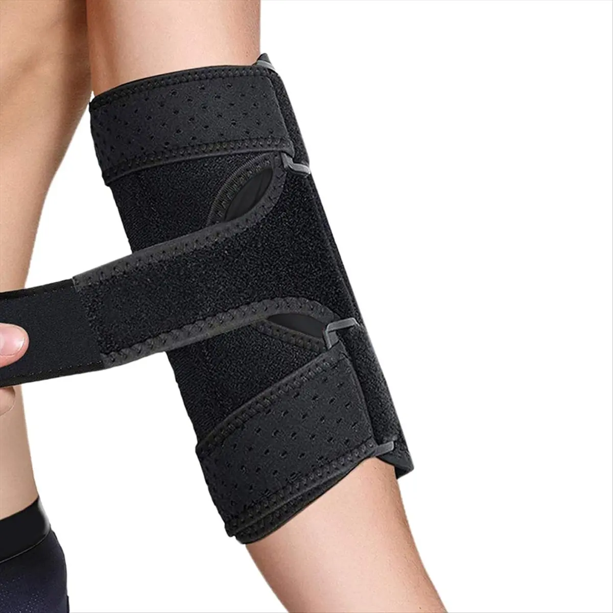 NEWElbow Brace for Cubital Tunnel & Ulnar Nerve Support - Adjustable Night Splint for Tennis Elbow, Tendonitis & Nerve Pain