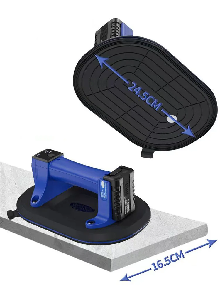 Intelligent Digital Display Electric Vacuum Suction Cup 230kg Vacuum Suction Cup Suitable for Granite Tile Glass