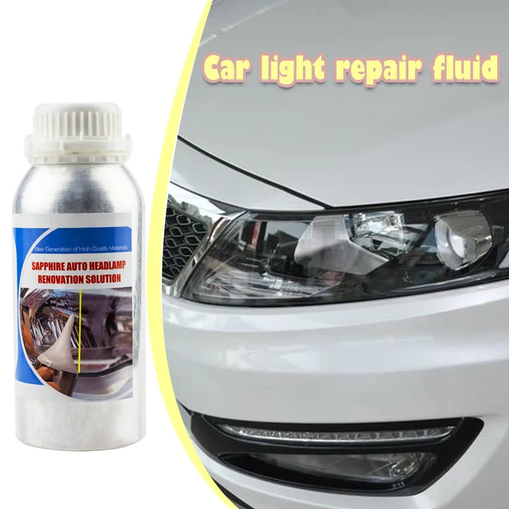 

800ml Car Headlight Polish Headlight Restoration Kit Headlight Refurbishment Fluid Car Headlights Maintenance Liquid Polish Care