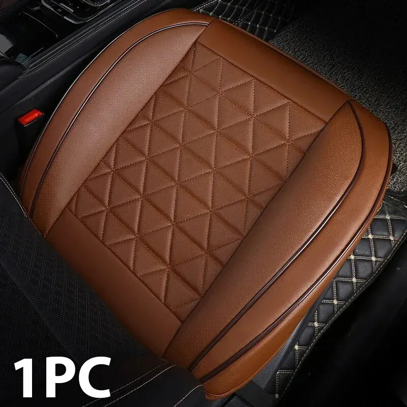 Nieuwe Voorste Autostoel Cover PU Lederen Auto Zitkussen Auto Seat Protector Universele Auto Stoel Pad Mat Auto Accessoires