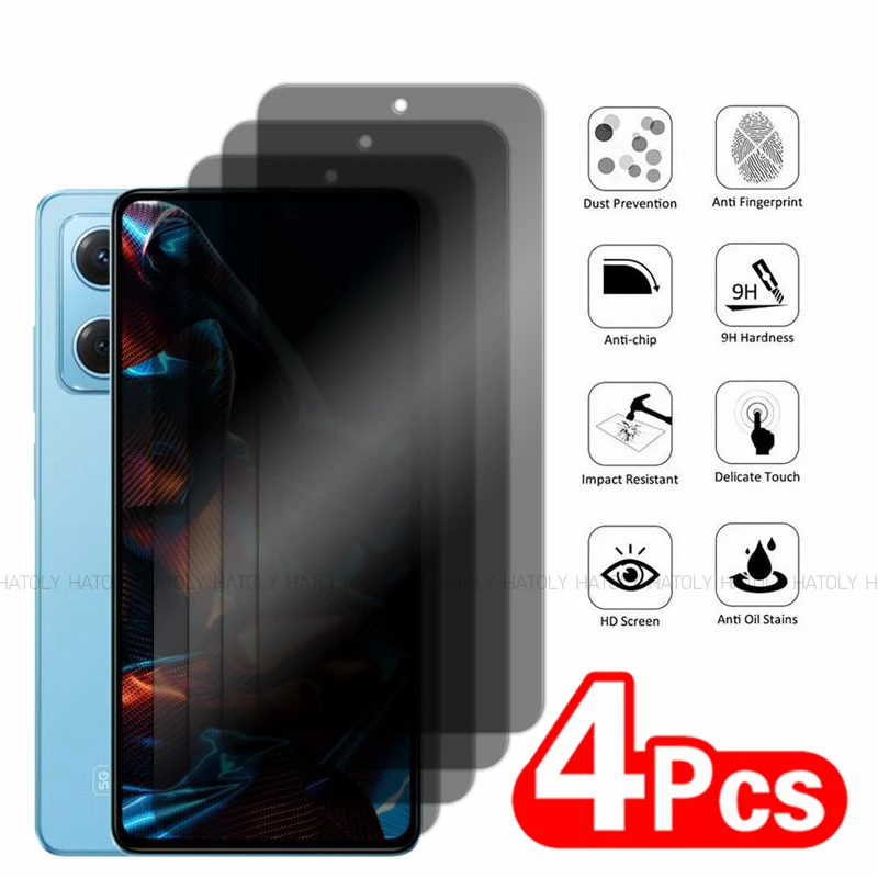 2/4PCS Anti-Spy Scr…