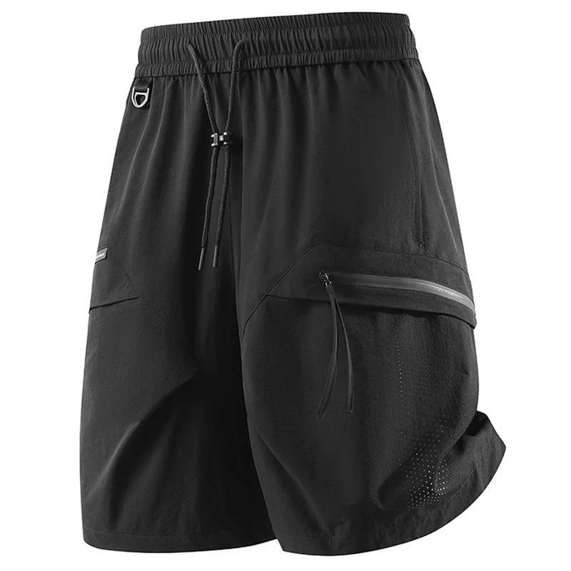 Plus ขนาด 8XL 9XL อเมริกันกางเกงขาสั้นสินค้าผู้ชาย Casual Gym สั้นฤดูร้อนเอวยางยืดกลางแจ้ง Camping กางเกงขาสั้นเดินป่าเสื้อผ้า