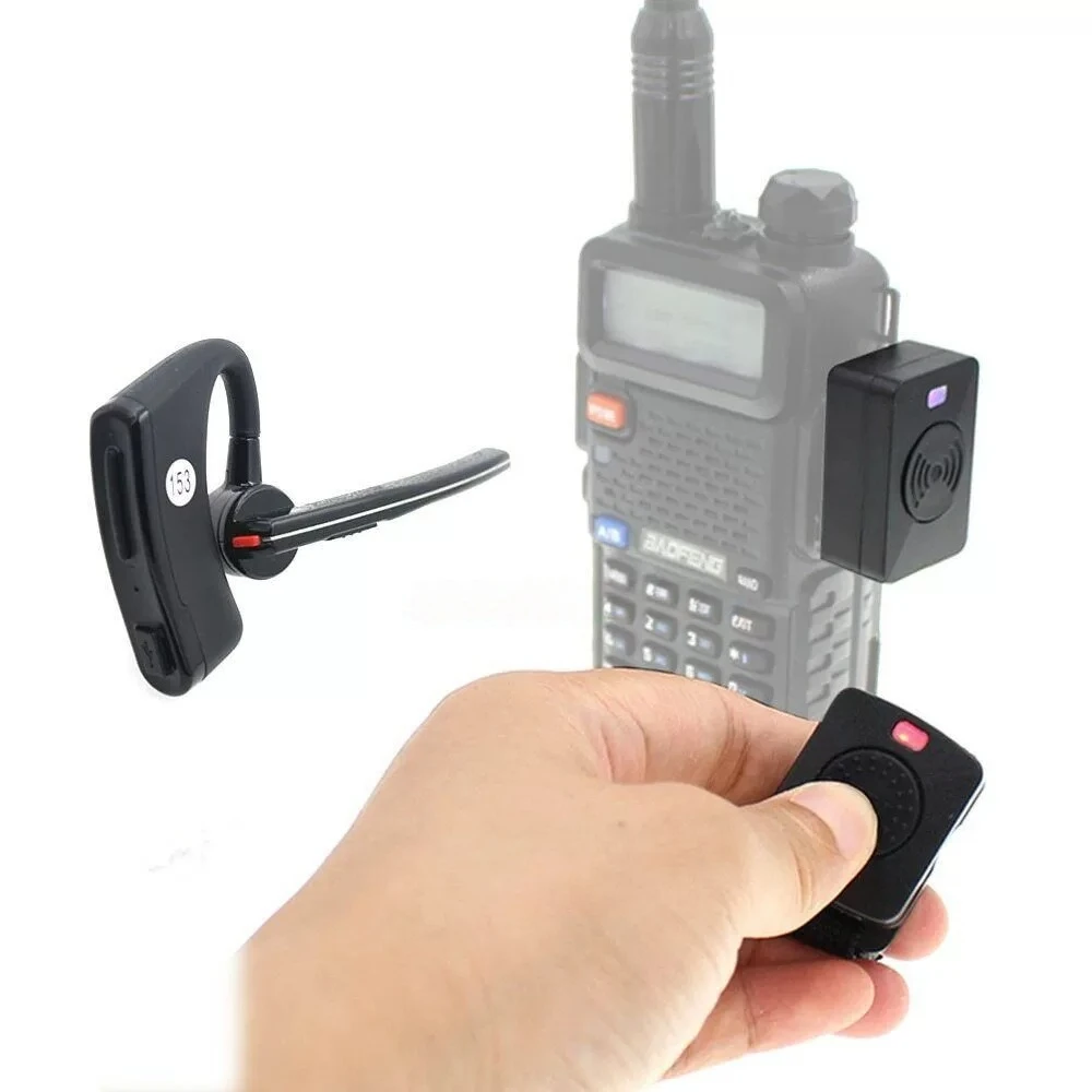 Wireless Bluetooth Headset Adapter M‑Connector Walkie‑Talkie Bluetooth Earphone Accessory