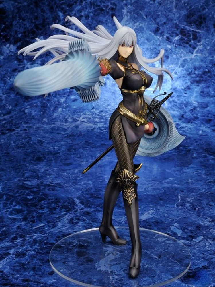 Valkyria kronieken 4 100% originele echte selvaria bles militair uniform pvc actiefiguur anime figuur model speelgoedfiguur pop