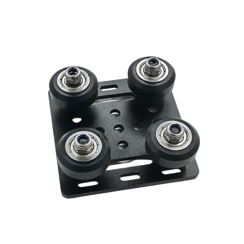 3D ชิ้นส่วนเครื่องพิมพ์ 2020 V-Openbuildd ล้อ V Gantry Plat ชุดพิเศษแผ่นสไลด์รอกสําหรับ 2020/2040 V-slot อลูมิเนียมโปรไฟล์