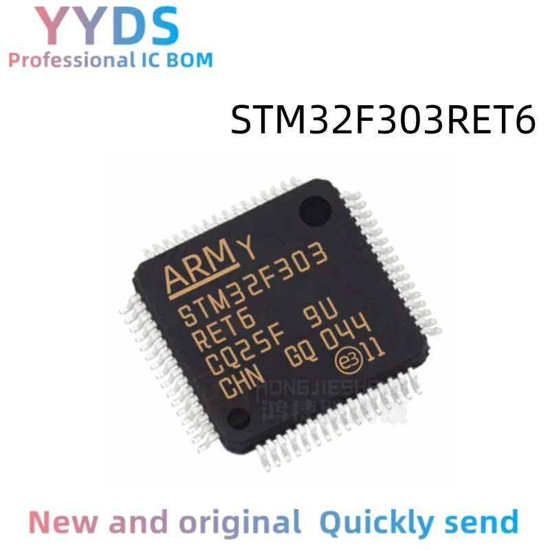 STM32F303RET6 STM STM32F STM32F303 STM32F303RE STM32F303RET    Original IC MCU LQFP-64