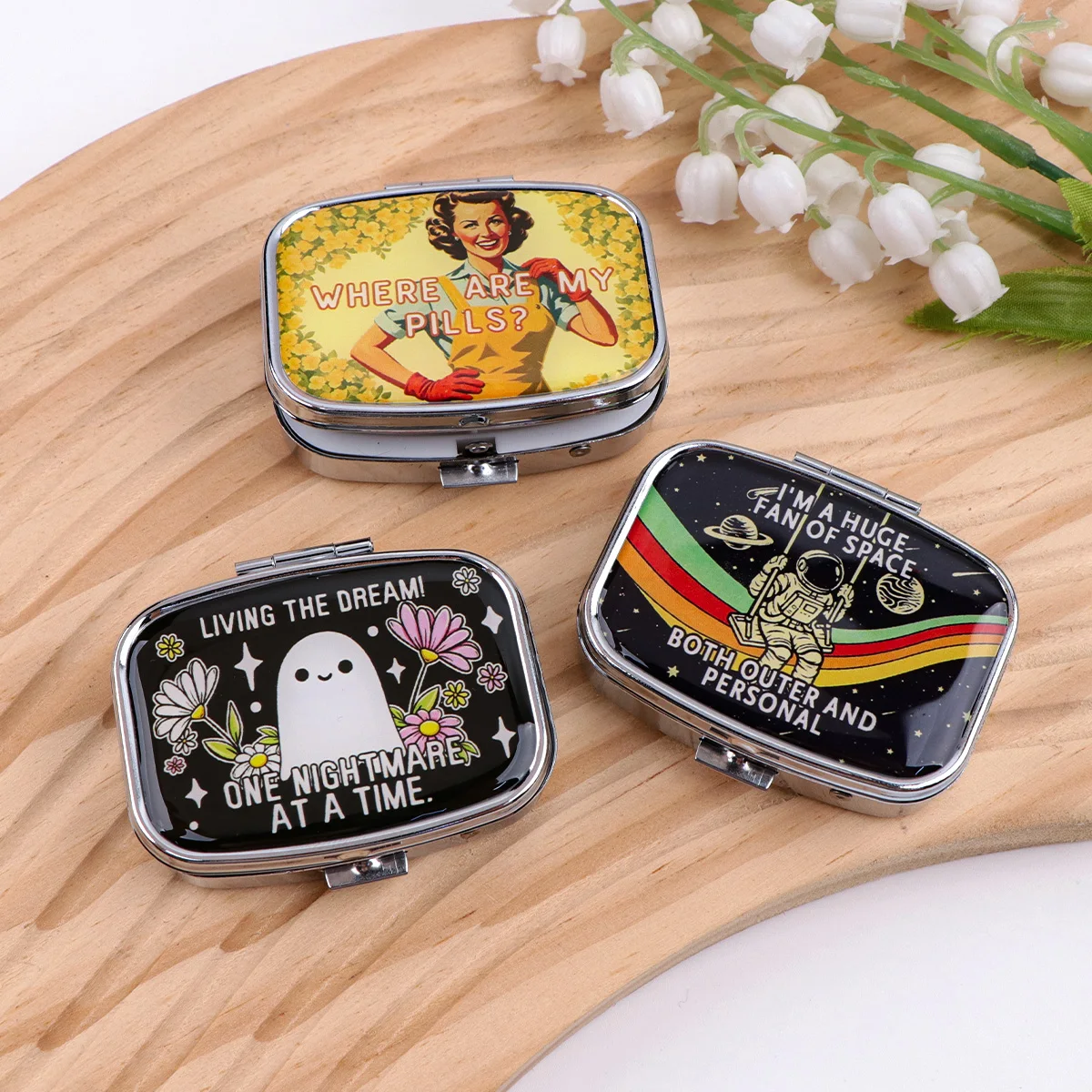 Tablet Accessories Gifts - Милый и забавный органайзер для лекарств