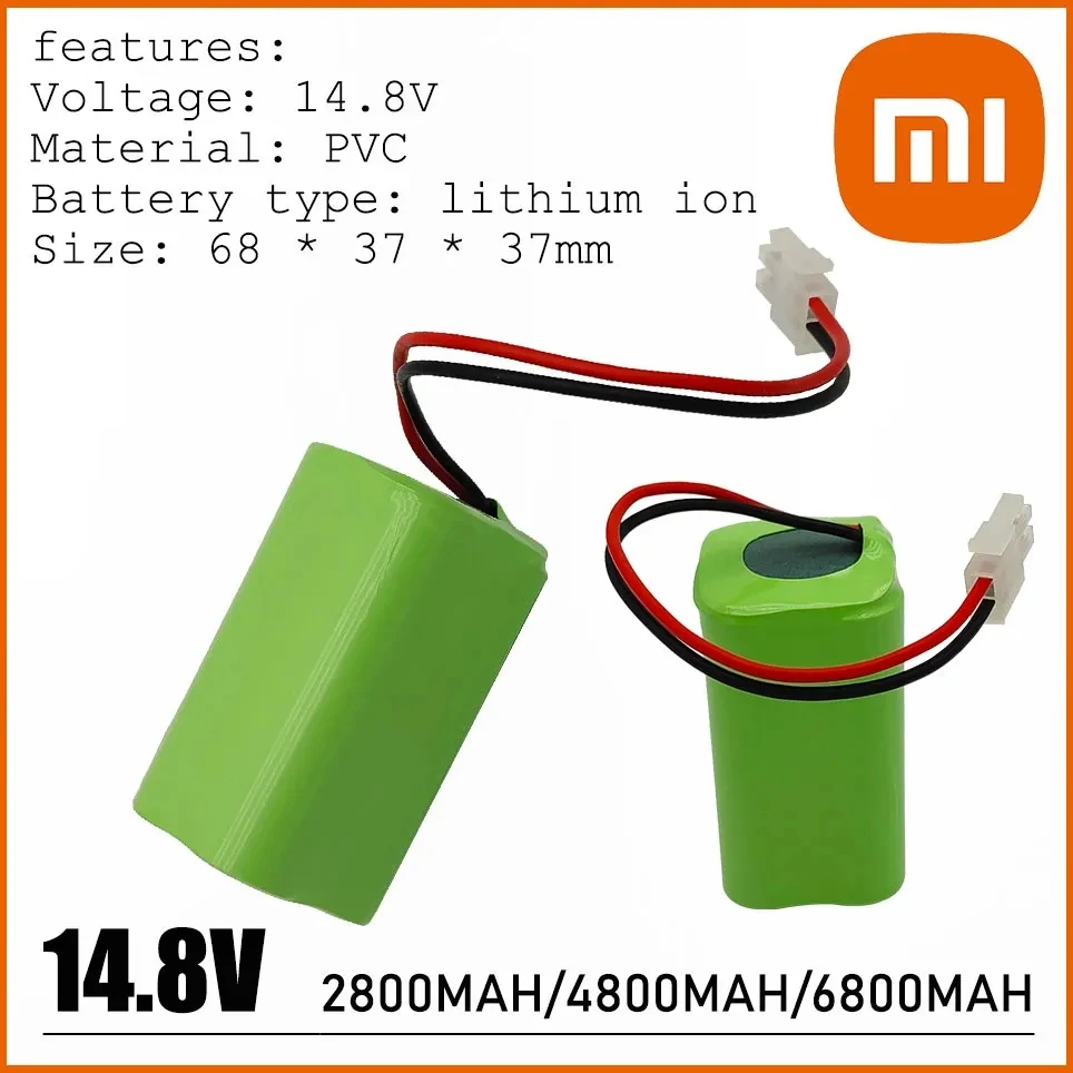 The new 4S1P battery is applicable to iLife V50 V55 V3s Pro V5s Pro V8s X750 robot vacuum cleaner battery and BMS 14.8V 3200