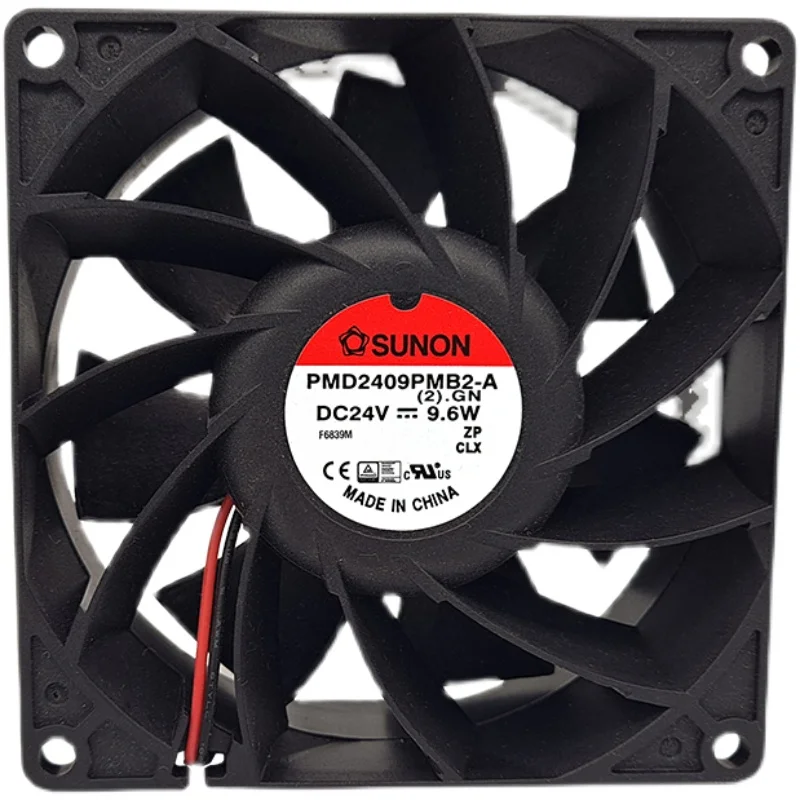 

PMD2409PMB2-A(2). GN 9.6w 24V speed 4400rpm built-in cooling fan 9238 92MM