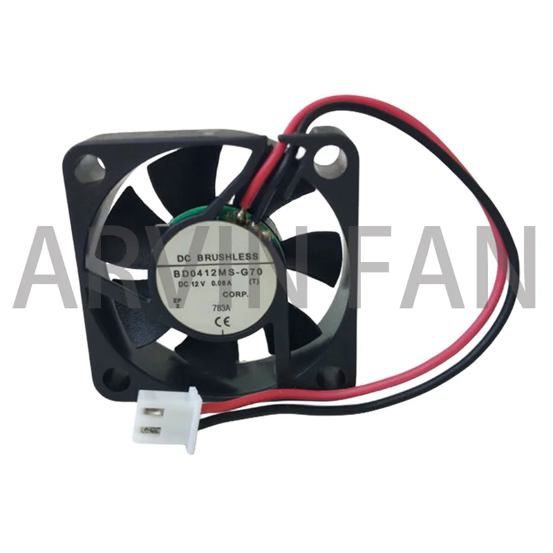 

BD0412MS-G70 12V 0.08A 40x40x10mm 2-Wire Server Cooling Fan