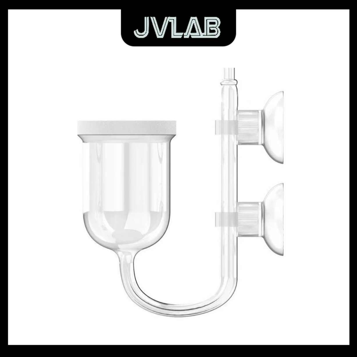 

CO2 Diffuser Glass Mini Refiner Nebulizer Water Plant Supply Bubble Meter Water Plant Lab Utensils Glassware JVLAB
