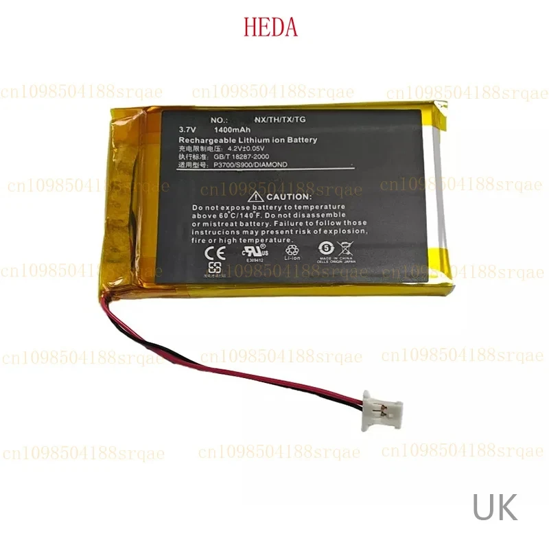 Batteria Da 3,7 V 1350 Mah Per Sony Clie PEG-SJ33, PEG-T G50, PEG-TH55, P EG-NX70, PEG-NX-image
