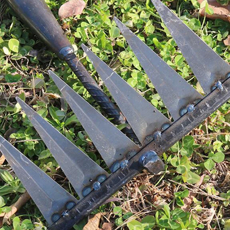 Weeding Hoe Rake Farm Tool Weeding Scarifier Artifact Agricultural Garden Tool Gardening Craft Tool Hoe Loose Farm Growing