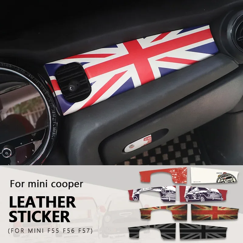 

Car Dashboard Decal Sticker For Mini Cooper F56 F55 F57 Accessories Dash Board Trim Panel Sticker Decoration