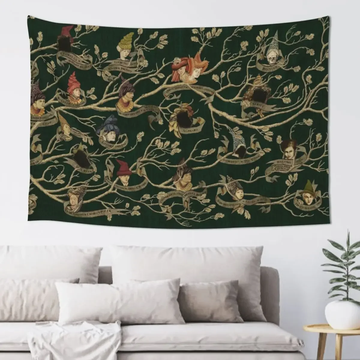 Designer Apparel and Accessories of RE INTERCEPTOR Tapestry Mushroom Wallpaper Bedroom Home Decoration Accessories Tapestry