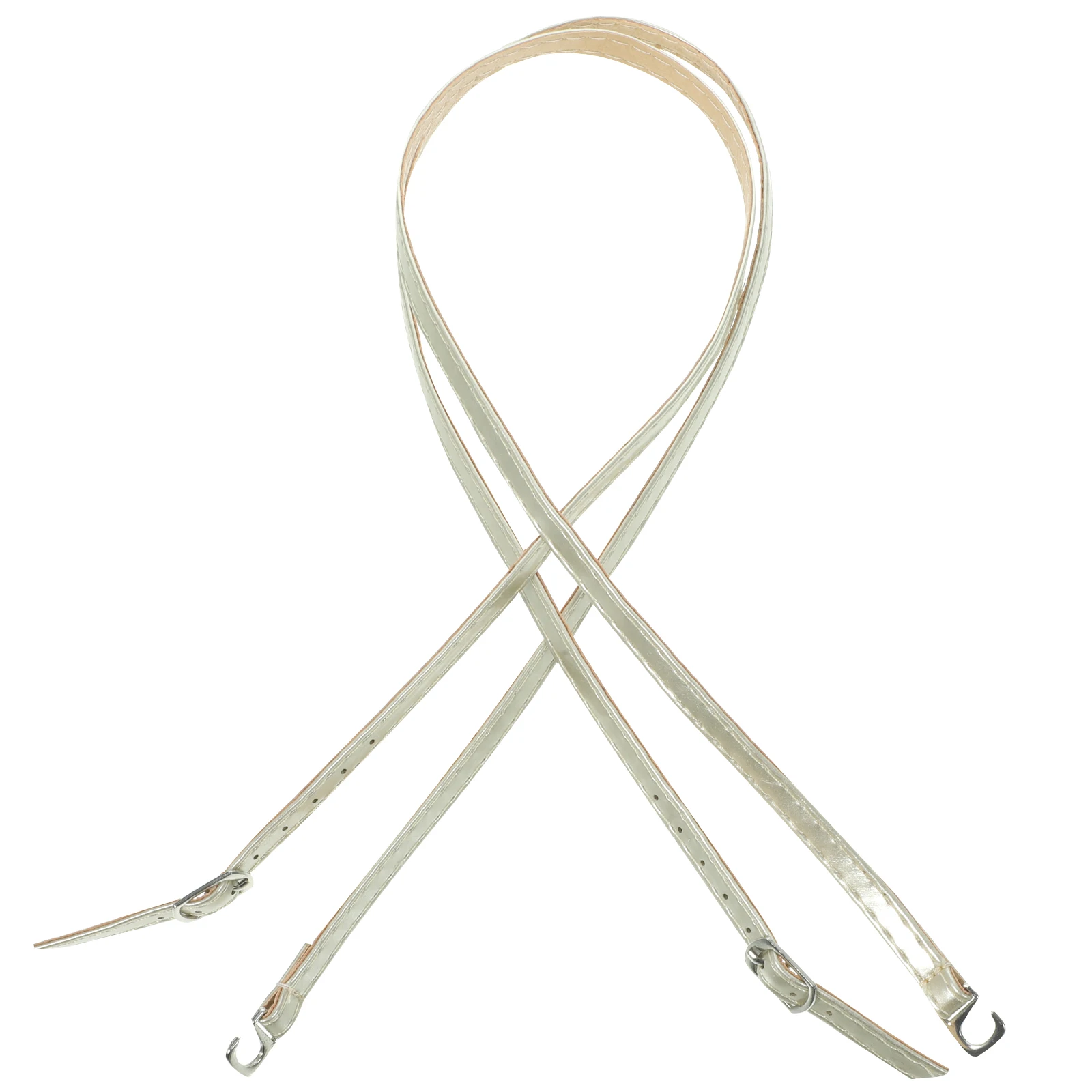 

Anti-drop High Shoelaces Detachable Lightweight PU Material Cross Shoe Straps Ankle Straps Replacement Shoe Accessories