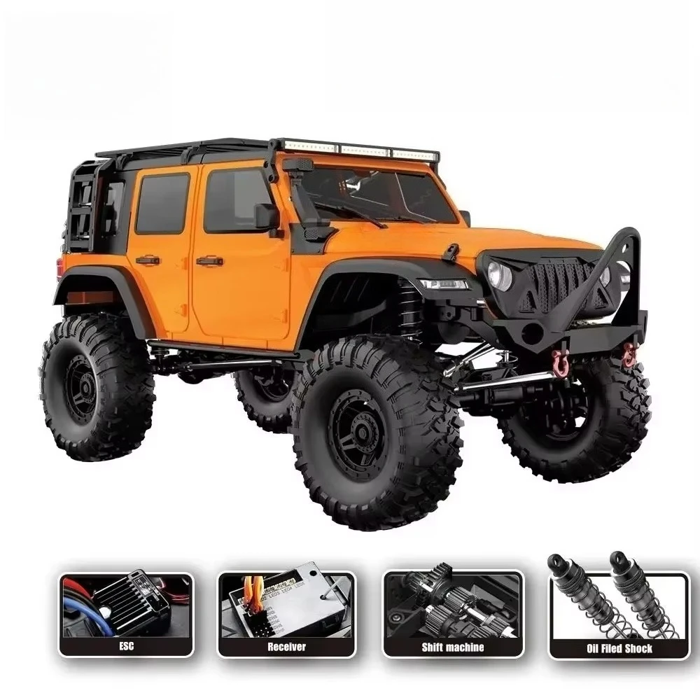 HBR1011-14 1:10 Scale Off-road Vehicle Model RC Cars 550 Carbon Brushed Motor 2.4Ghz Remote Control Toy Large Size RC Cars Gifts