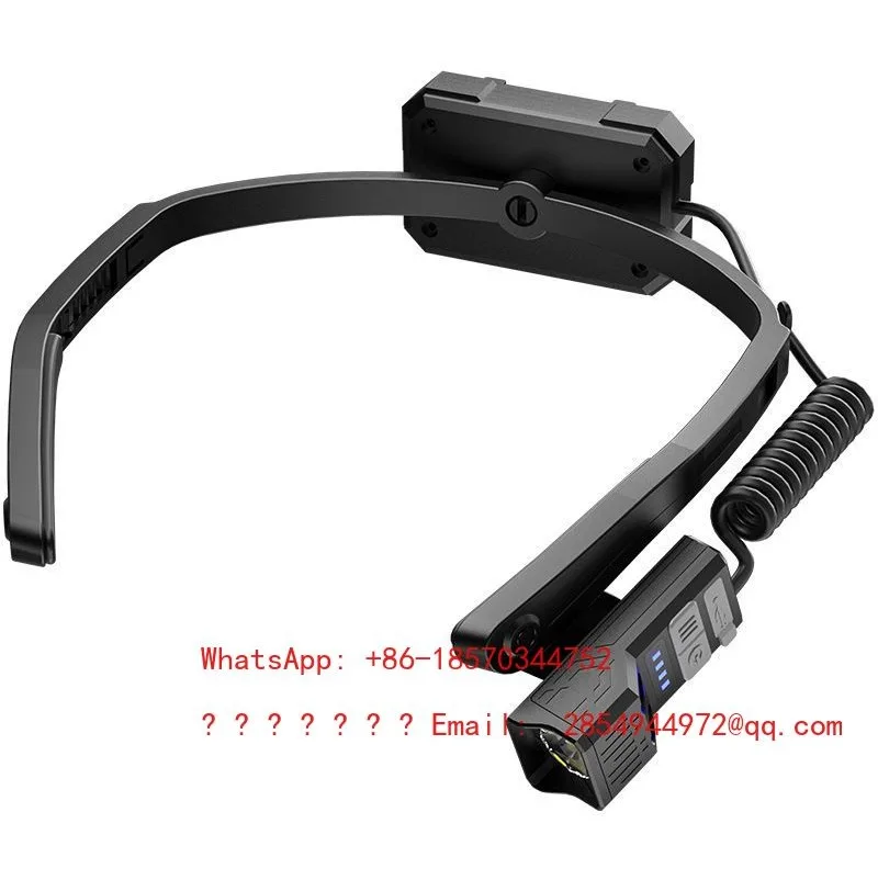 Ear Mounted Strong Light Charging, Ultra Bright Ear Mounted Flashlight, Ultra Long Battery Life Induction Lighting