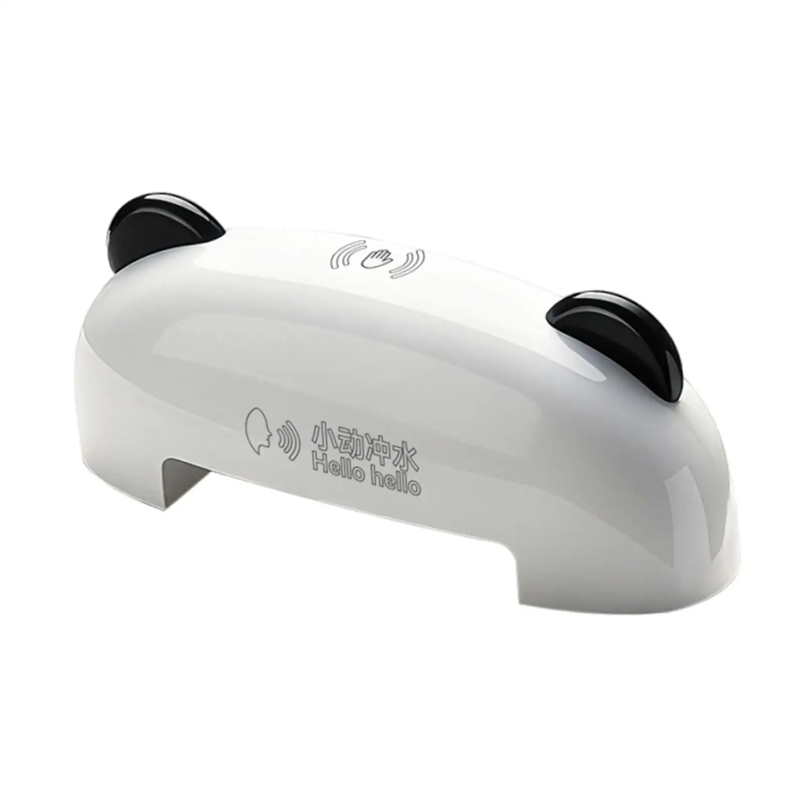 Voice Activated Toilet Flusher Automatic Waterproof Touchless Bathroom Toilet Kit Type C Charging for Modern Bathrooms